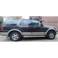 Пороги на Ford Expedition 02-06 HUNTER silver series