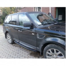 Алюминиевая накладка  порога Range Rover Sport черная